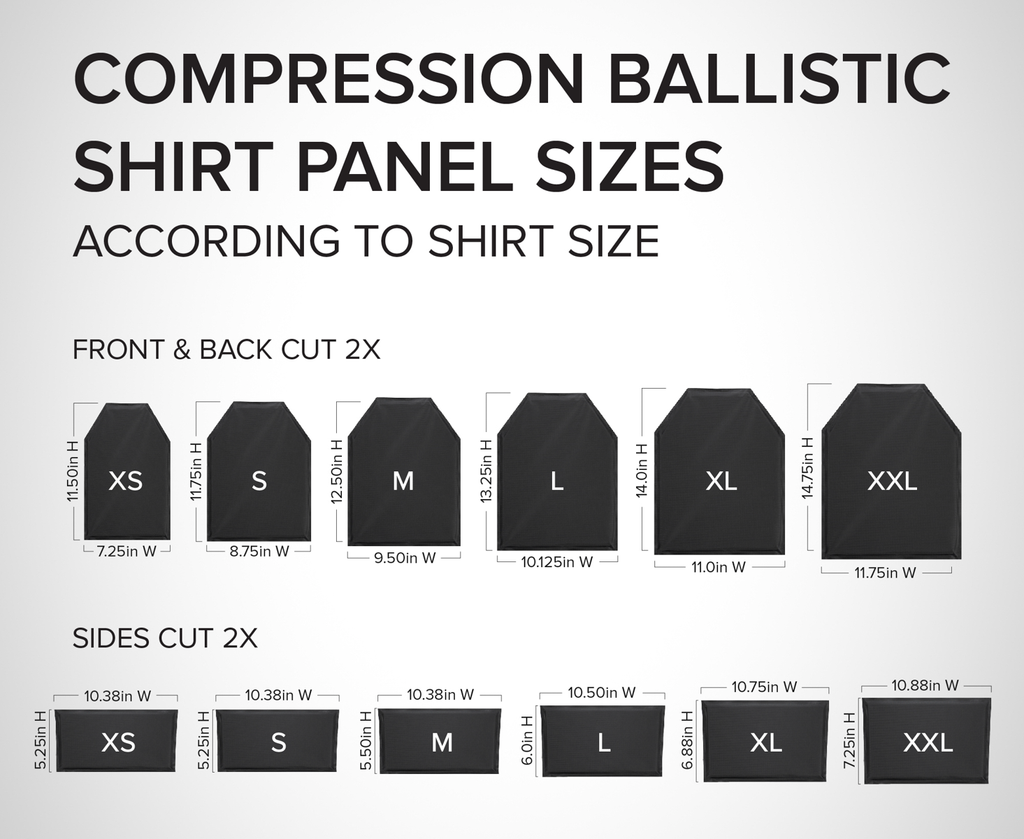 RTS Tactical Commander Level IIIA (HG2) Body Armor Compression Shirt – Sleeveless Long Cut