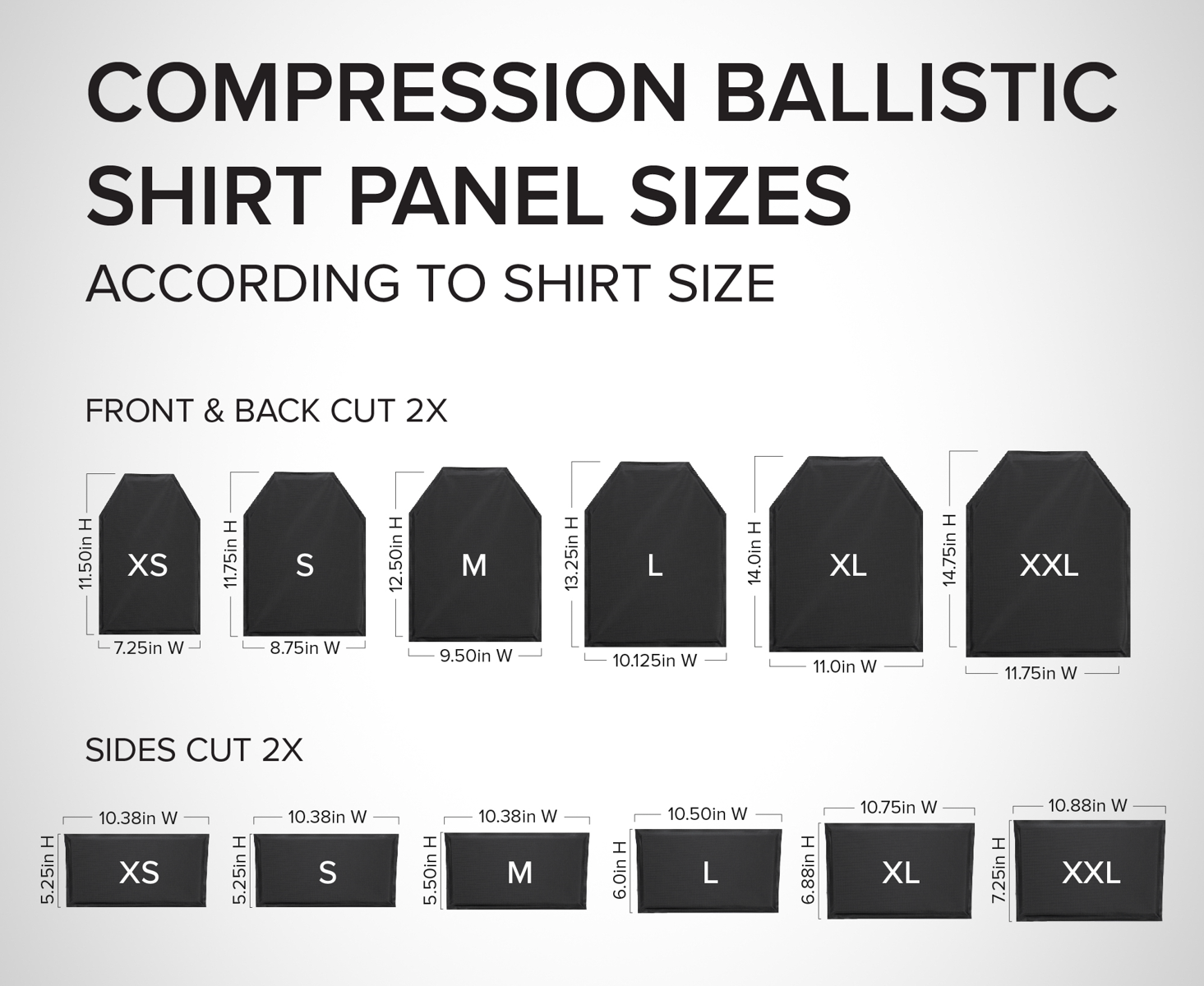 RTS Tactical Commander Level IIIA (HG2) Body Armor Compression Shirt – Sleeveless Long Cut
