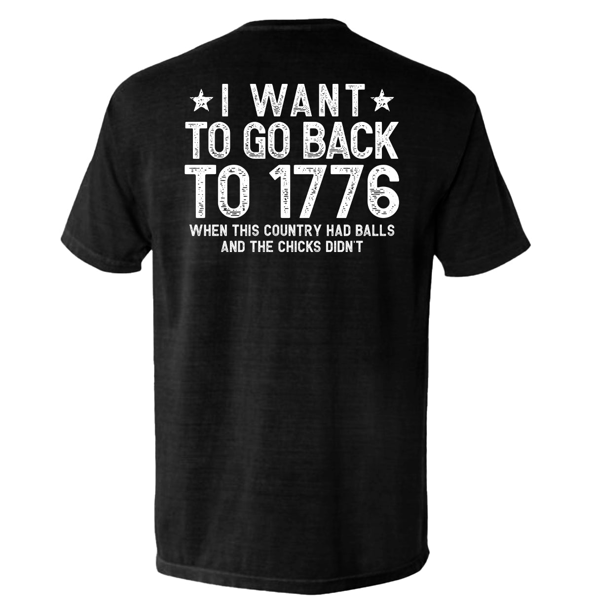 I Want To Go Back To 1776 - T-shirt | Relic & Reel