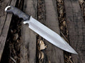 Black Talon Ravenclaw Combat Survival Knife by cskforged with a sharp blade and tactical design for outdoor and survival use.