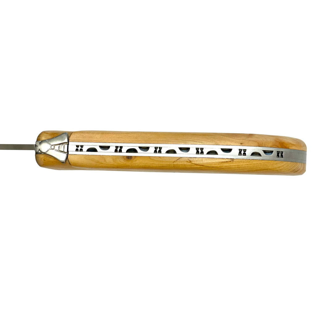 Laguiole en Aubrac Champagne Saber with Juniper Wood Handle