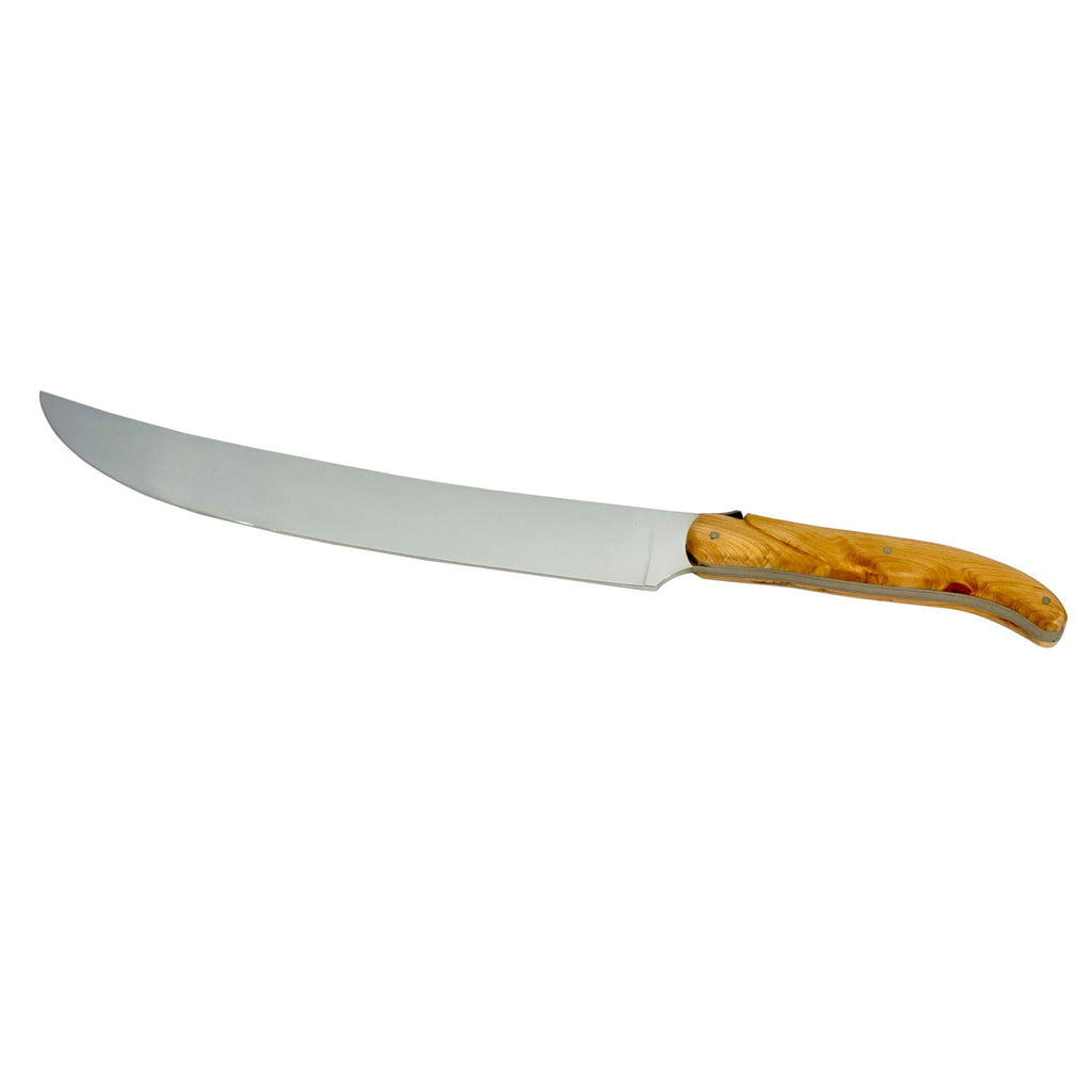 Laguiole en Aubrac Champagne Saber with Juniper Wood Handle