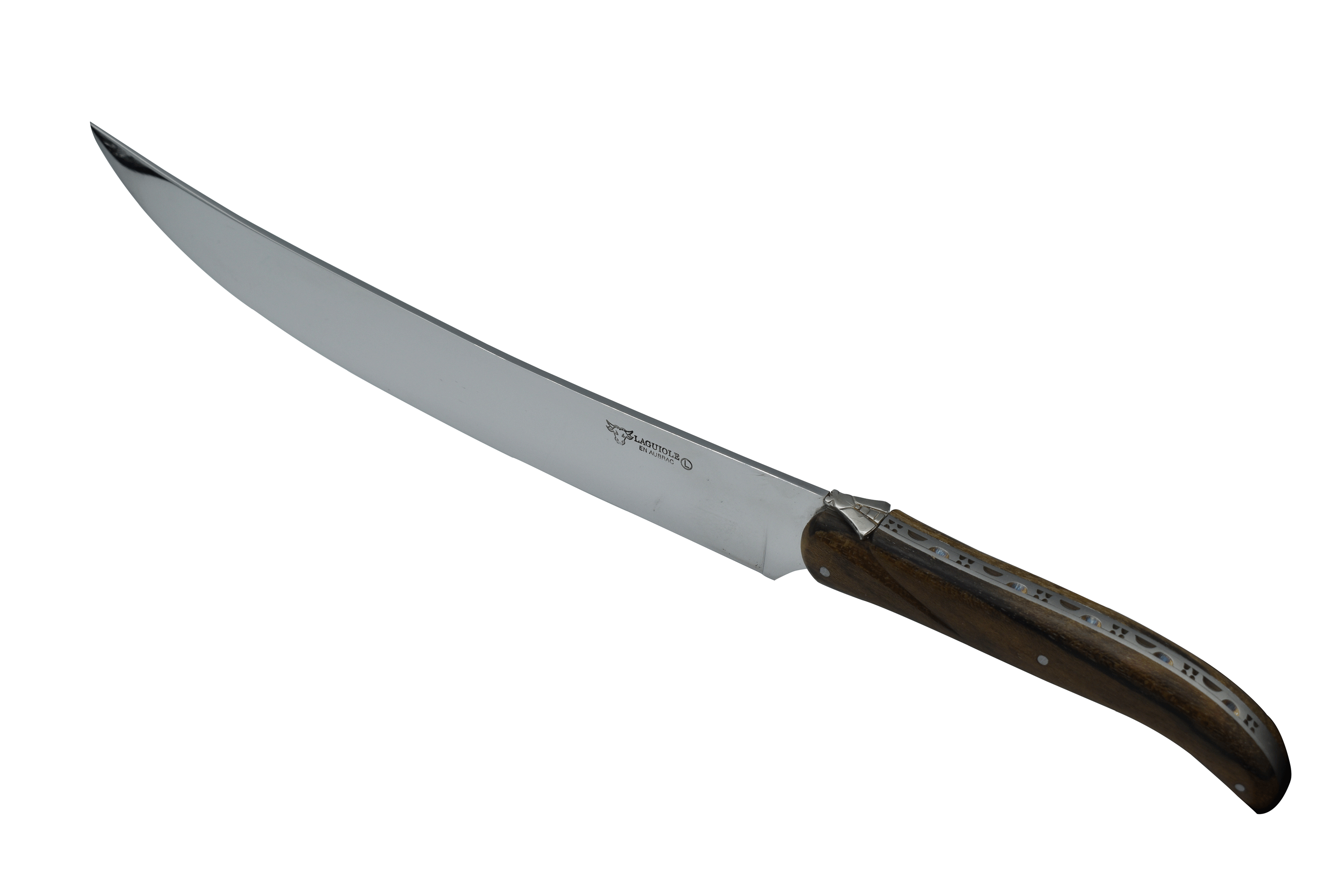 Laguiole en Aubrac Champagne Saber with Ziricote Wood Handle