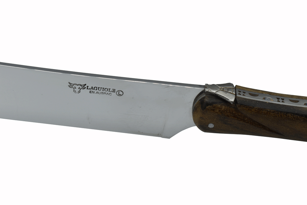 Laguiole en Aubrac Champagne Saber with Ziricote Wood Handle