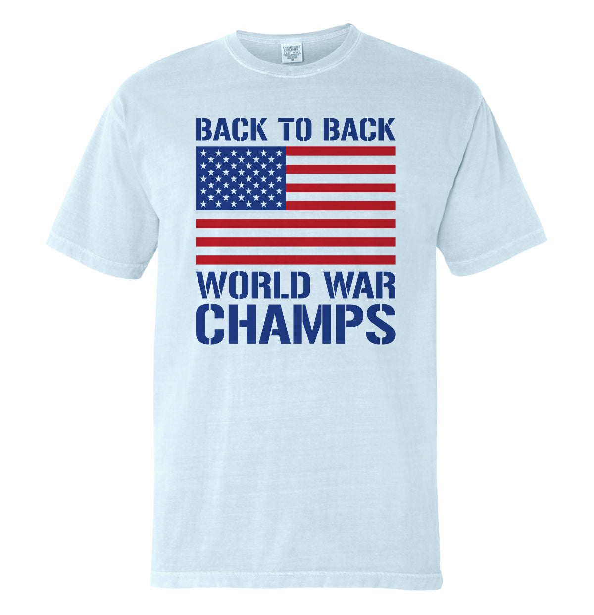 Back to Back World War Champs - Shield Republic T-shirt | Relic & Reel