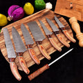 Custom Handmade Damascus Steel Chef’s Knife - 8" Blade