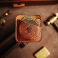 Peso Pocket Duo – Leather Holder for Two Coins | Pirate Goods