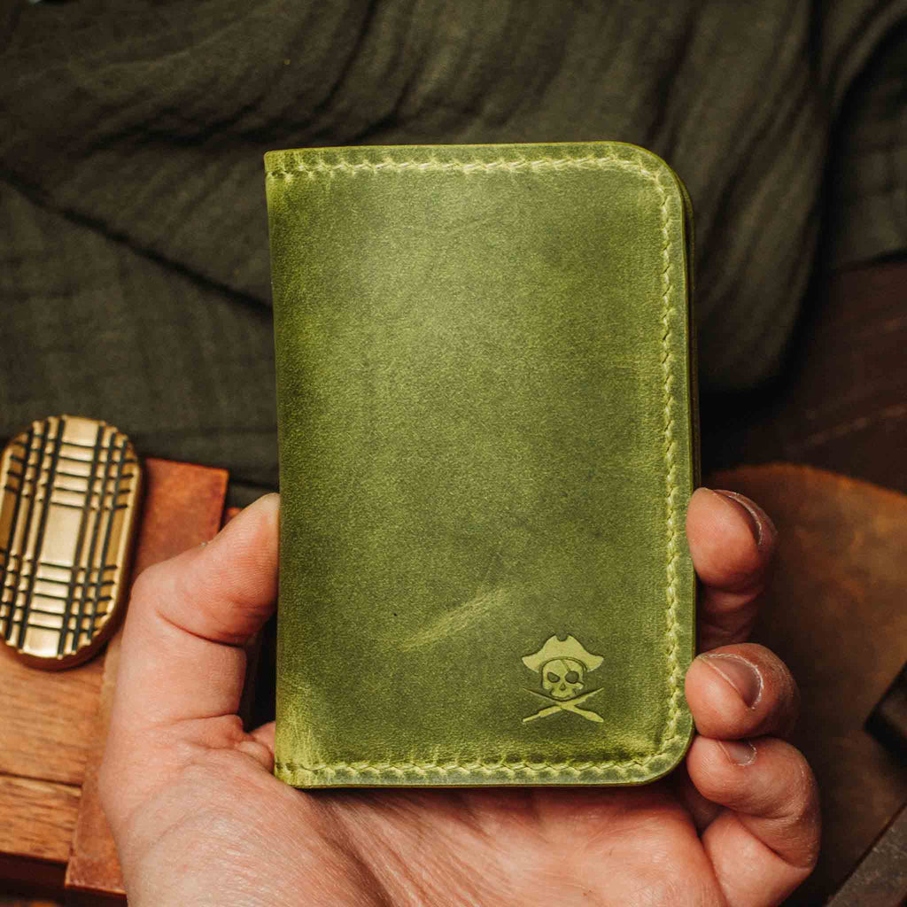 Pirate Goods Buccaneer – Slim Leather Bifold Wallet
