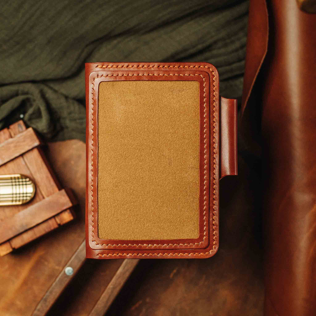 Quartermaster v2 – Leather Passport Wallet with Velcro | Pirate Goods