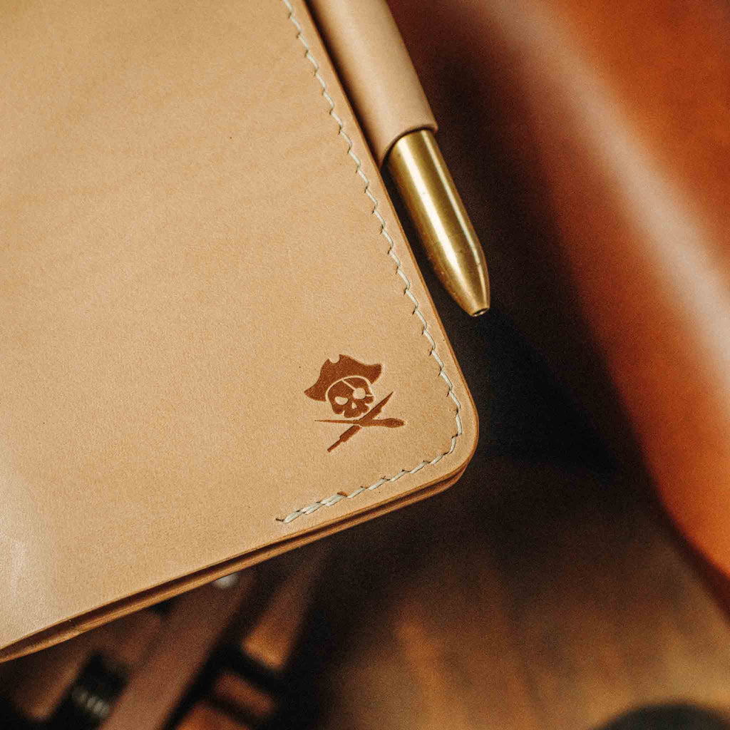 Pirate Goods Navigator - Leather Field Notes Cover