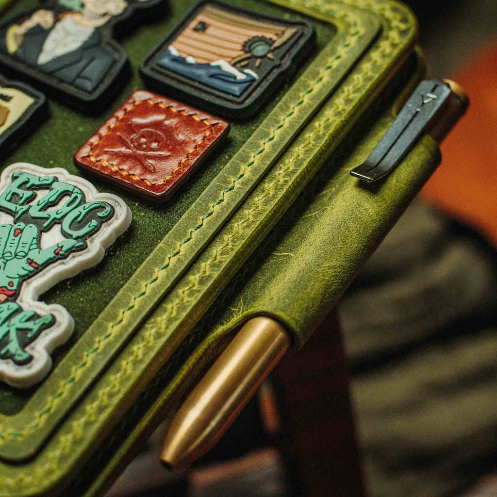 Quartermaster v2 – Leather Passport Wallet with Velcro | Pirate Goods
