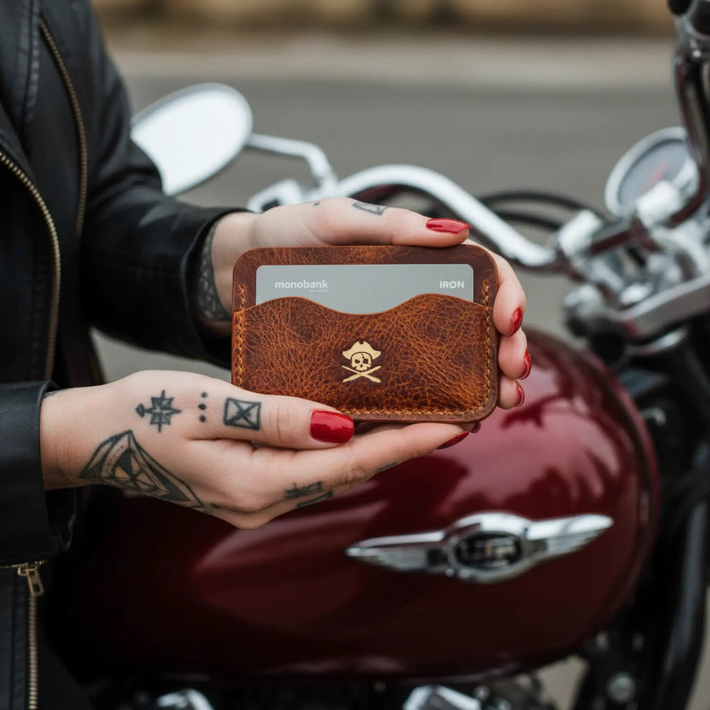 Pirate Goods Drunken Boatswain v2 – Leather Card Holder