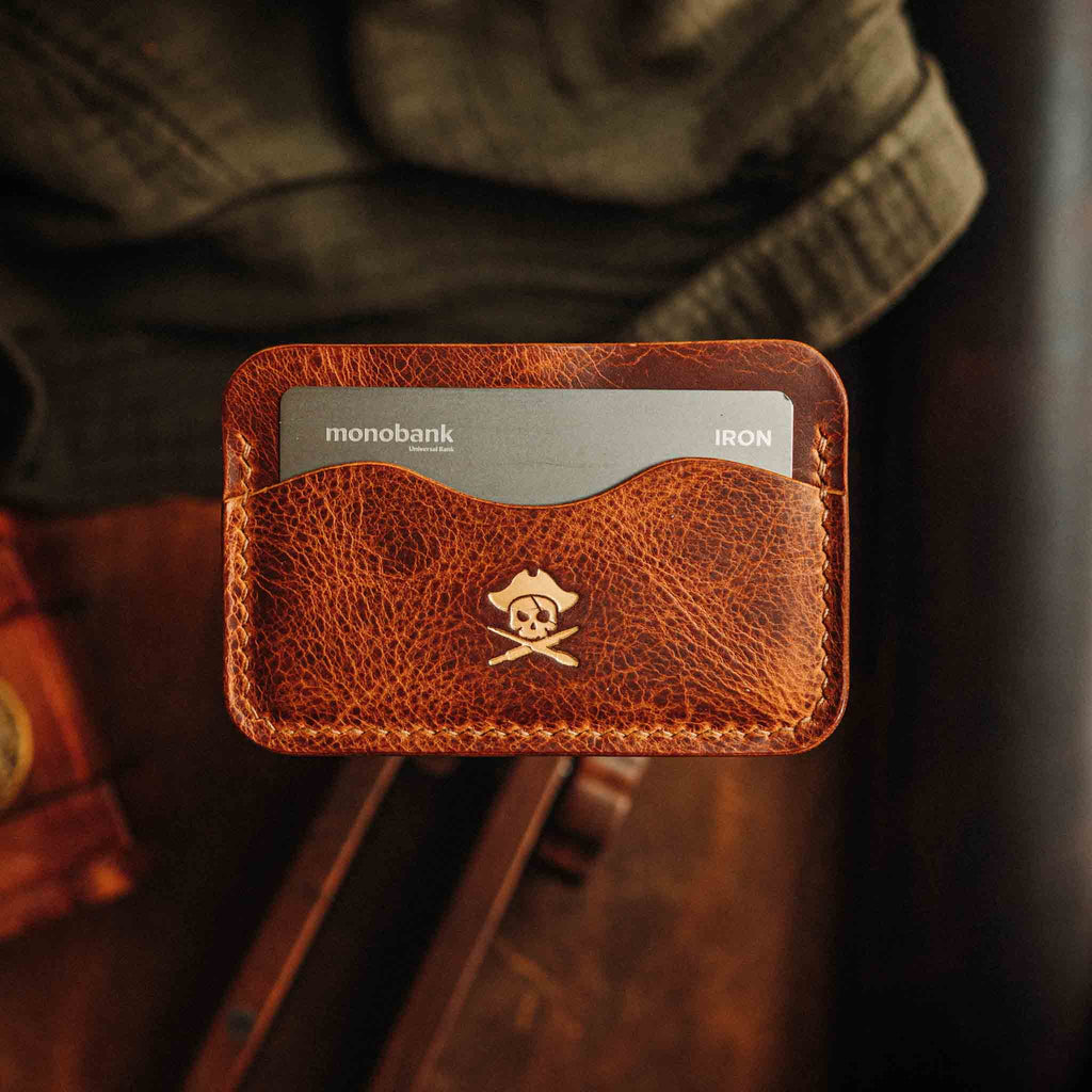 Pirate Goods Drunken Boatswain v2 – Leather Card Holder