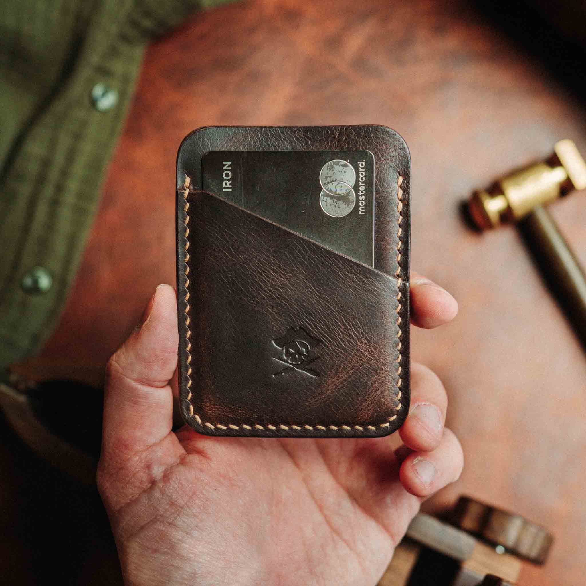 Pirate Goods Boatswain v3 – Minimalist Leather Card Holder