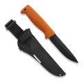 Peltonen M07 Ranger Puukko Black Cerakote Orange Handle FJP137