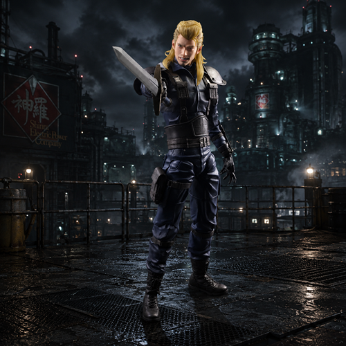 Final Fantasy VII Remake Roche Play Arts Kai Action Figure