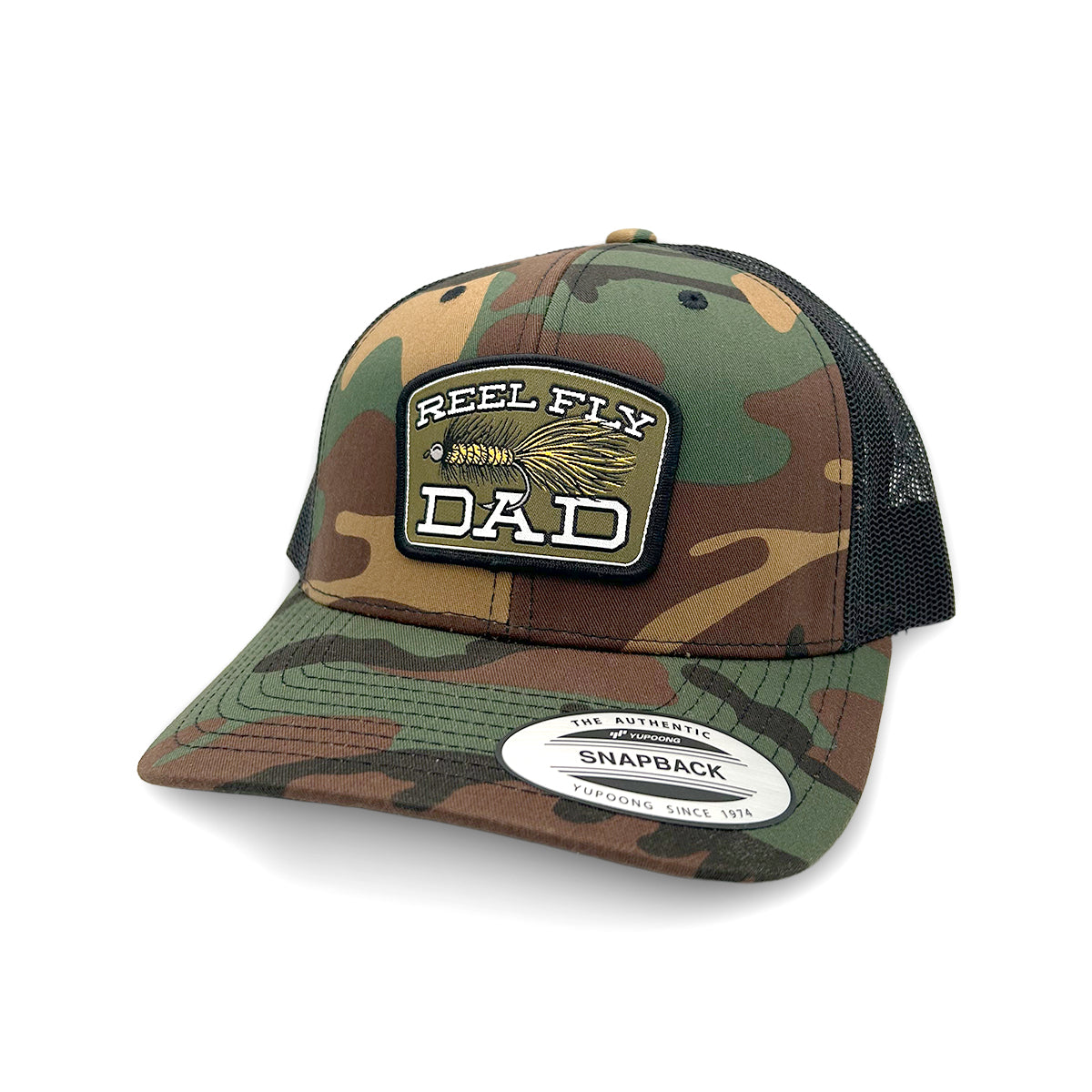 Reel Fly Dad (Woven Patch)