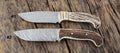 Deer skinning hunting knife by Knives Gear Garage with a sharp blade and ergonomic handle for efficient field dressing.