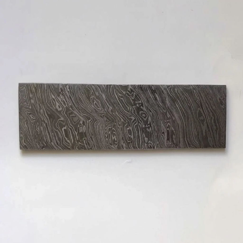 Homestead Firestorm Damascus Bar 8" Billet Bar Blank for Custom Knife Making