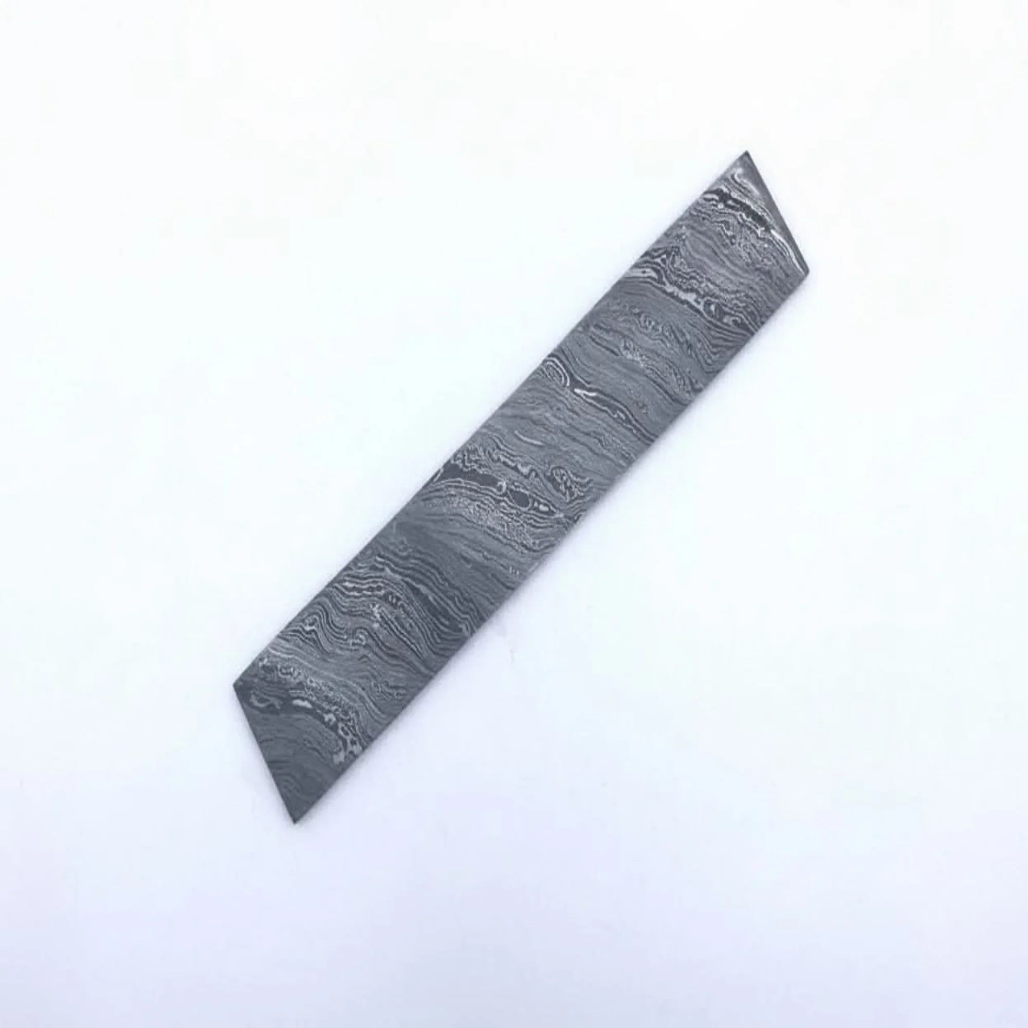 10” Damascus Steel Blank Billet- Blade For Knife Making DE-0054