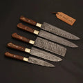 Custom Handmade Chef Knives Damascus Steel blades By JW SteelCrafts