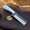 White Swirl Resin Ranch Bull Cutter Built for Real Work