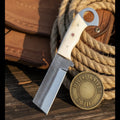 Rasp Steel Bone Bull Cutter with File Texture and Ring Handle