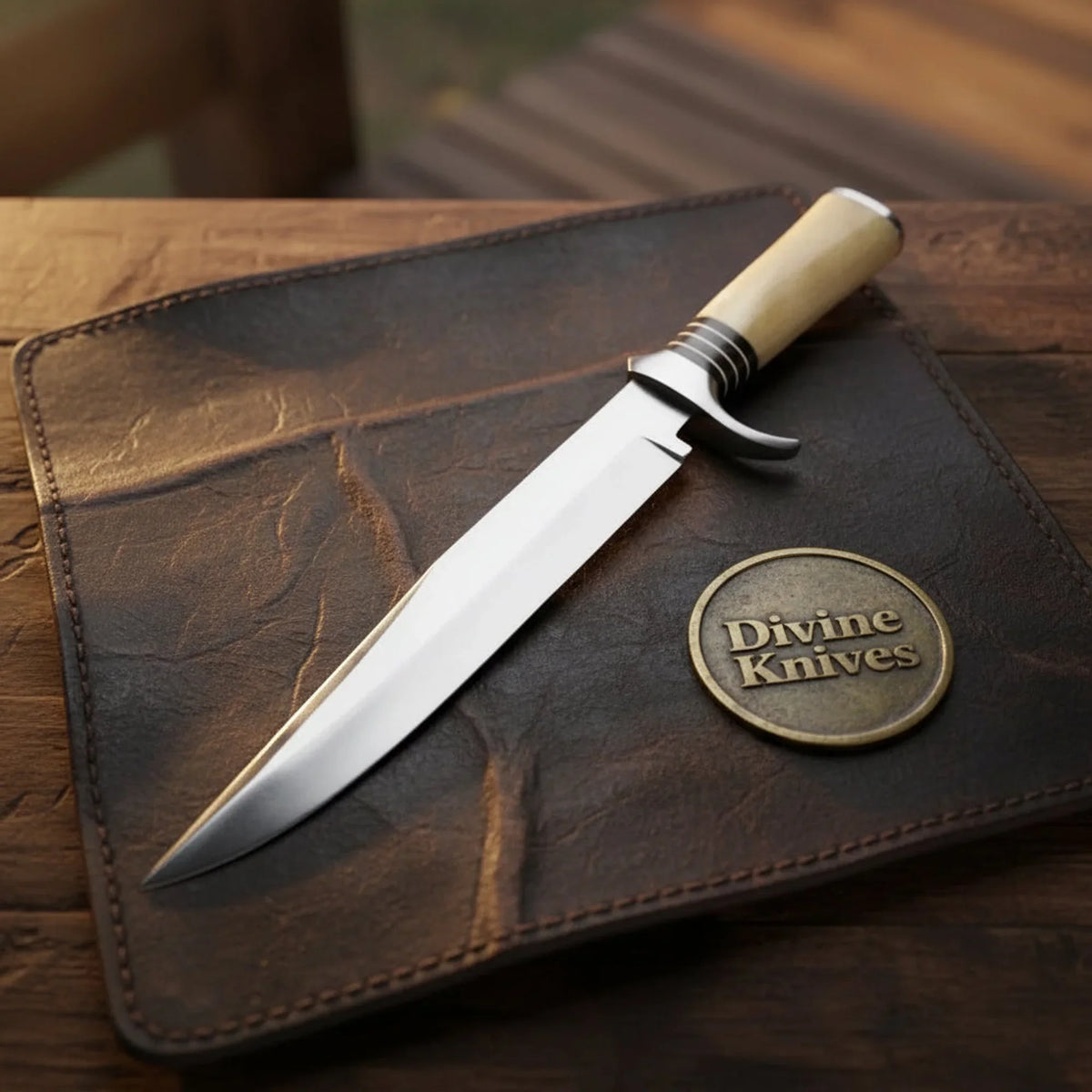 Outback Bowie with Oversized Clip Point Blade