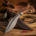 Ember Tassel Kukri Knife 9" Rosewood Handle Fuller Blade Gurkha Survival Bushcraft Chopper