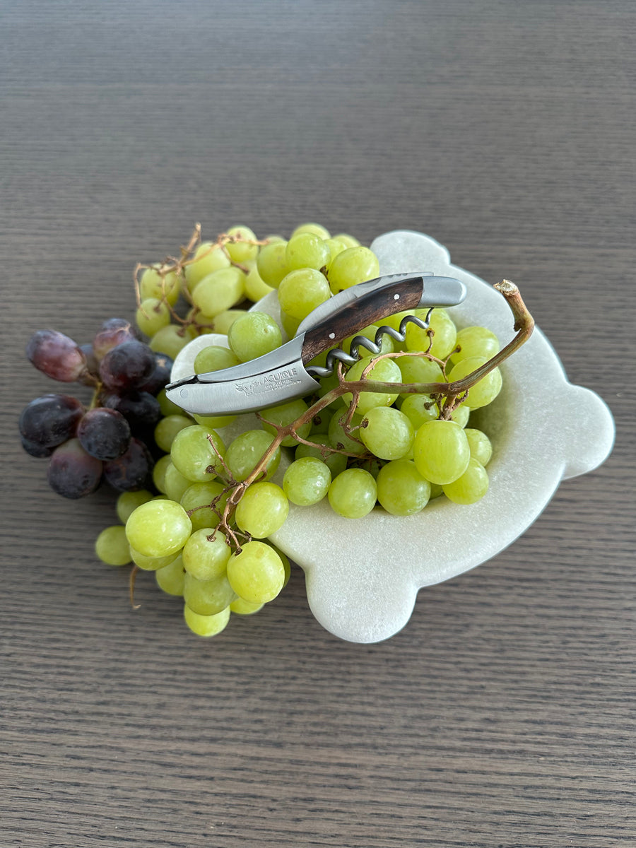 Handcrafted Sommelier Waiter's Corkscrew with Grapevine Wood Handle by Laguiole en Aubrac