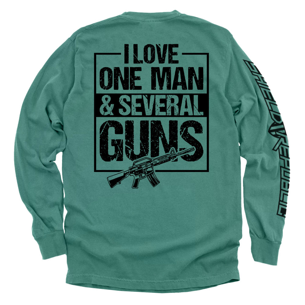 I Love One Man & Several Guns (Back Print)