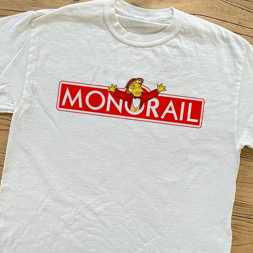 Monorail' Lanley White T-Shirt
