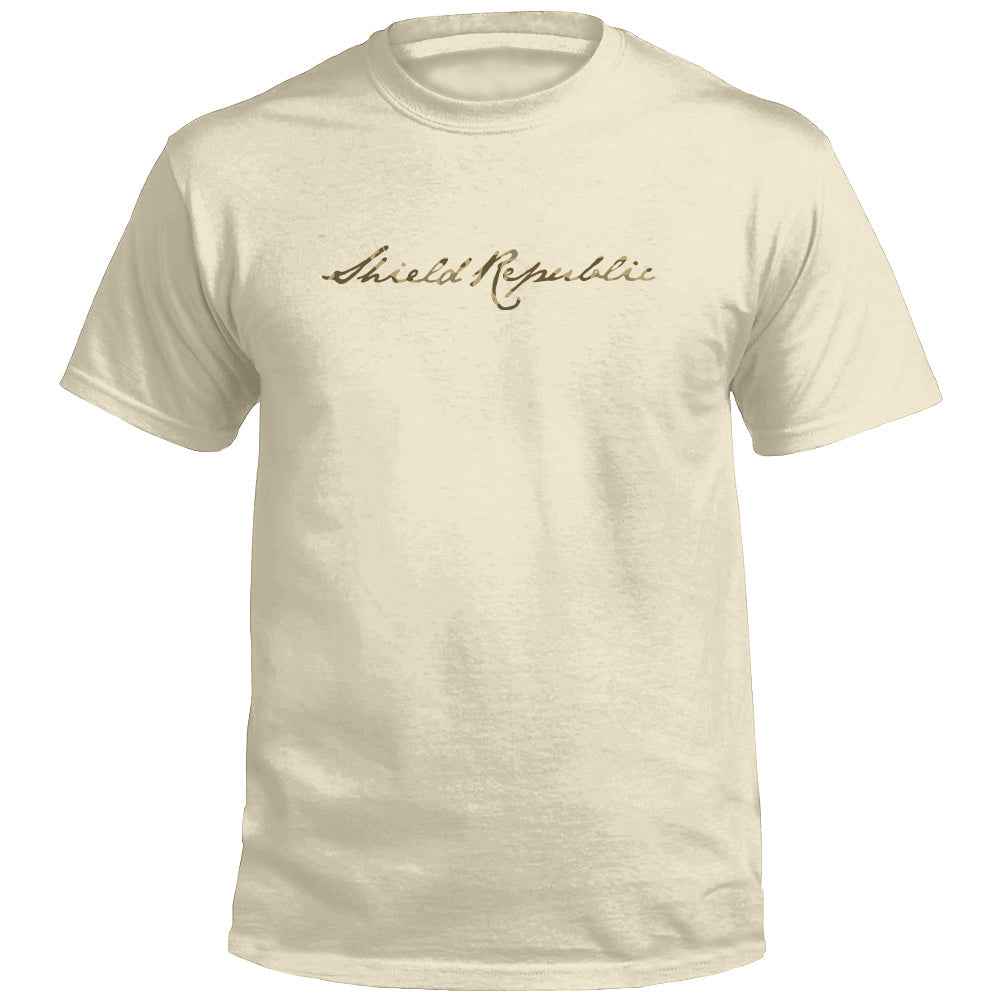 Shield Republic Duck Camo Script (Front)