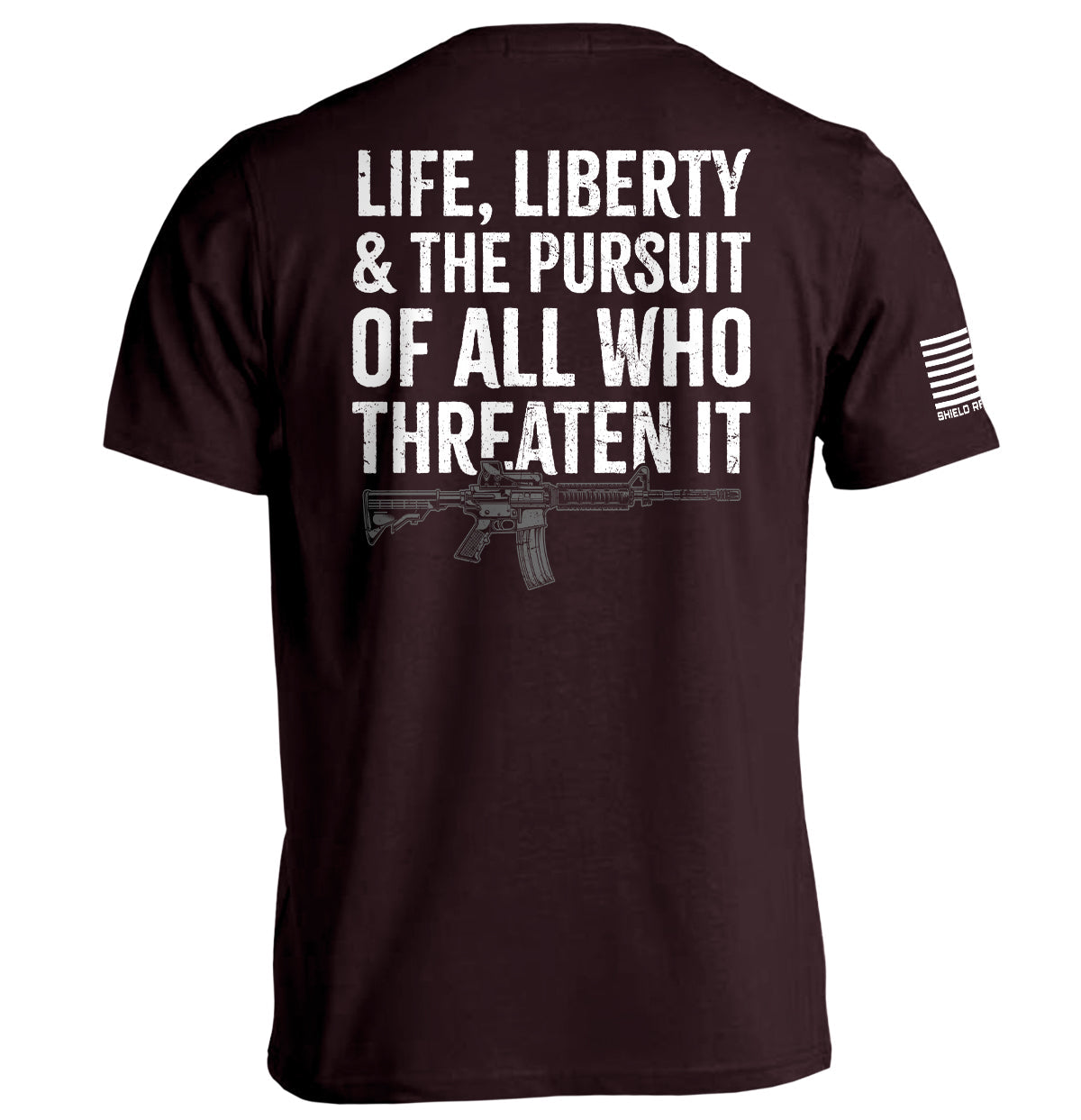 Life, Liberty & The Pursuit - Shield Republic t-shirt | Relic & Reel