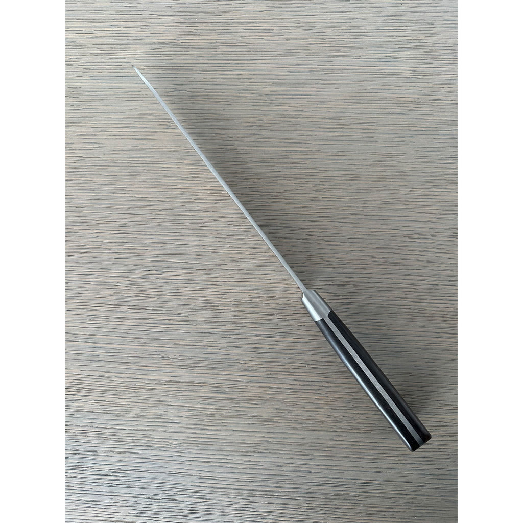 Laguiole en Aubrac Classic Forged Bread Knife With Ebony Wood Handle, 8-in