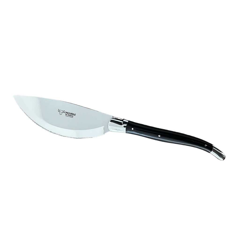 Laguiole en Aubrac Handcrafted Pizza Knife with Ebony Handle
