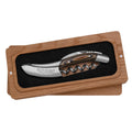 Handcrafted Sommelier Waiter's Corkscrew with Brown Pakkawood Handle by Laguiole en Aubrac