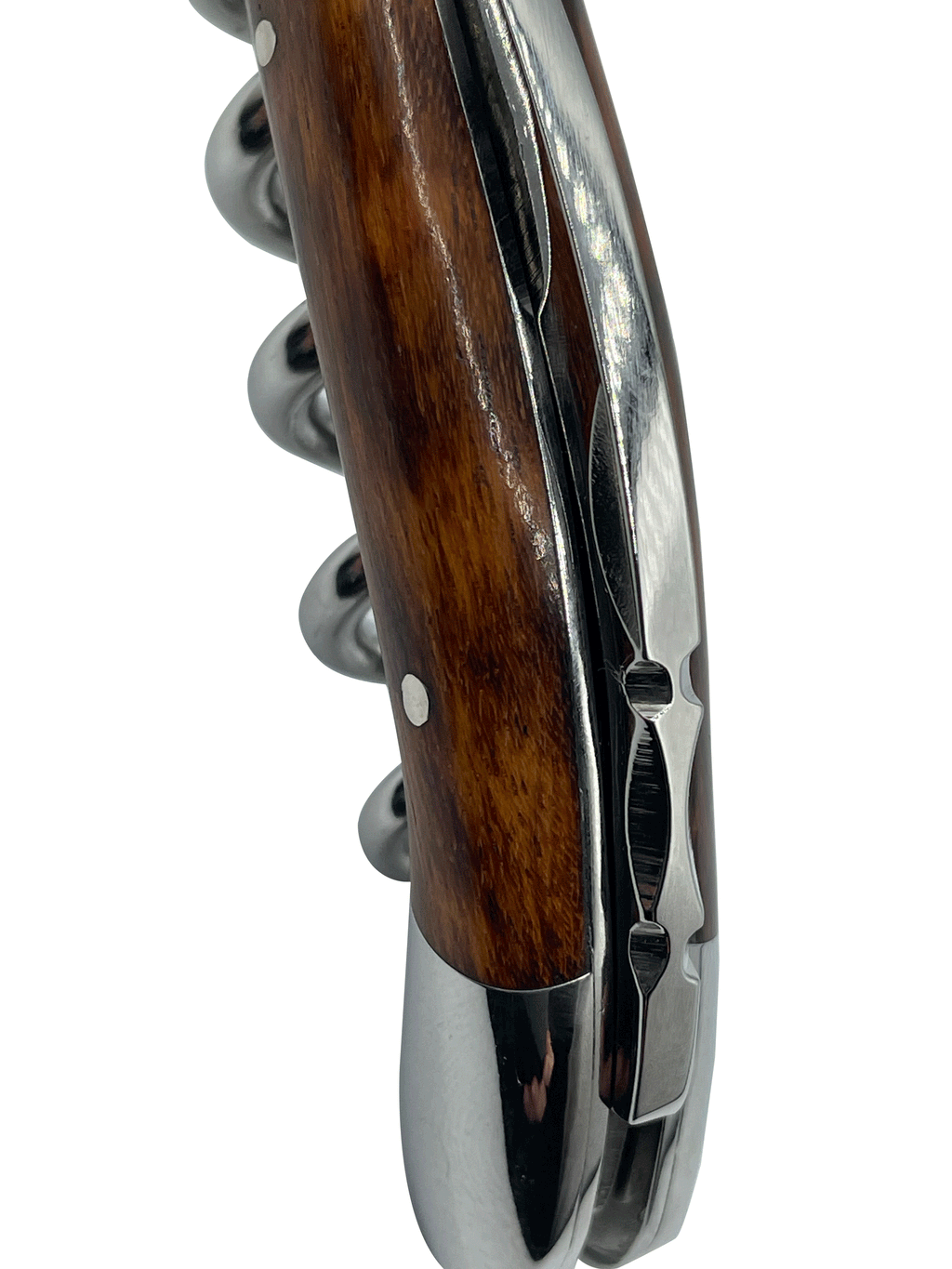 Handcrafted Sommelier Waiter's Corkscrew with Amourette Wood Handle by Laguiole en Aubrac