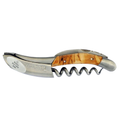 Handcrafted Sommelier Waiter's Corkscrew with Birchwood Handle, Brushed Bolster by Laguiole en Aubrac