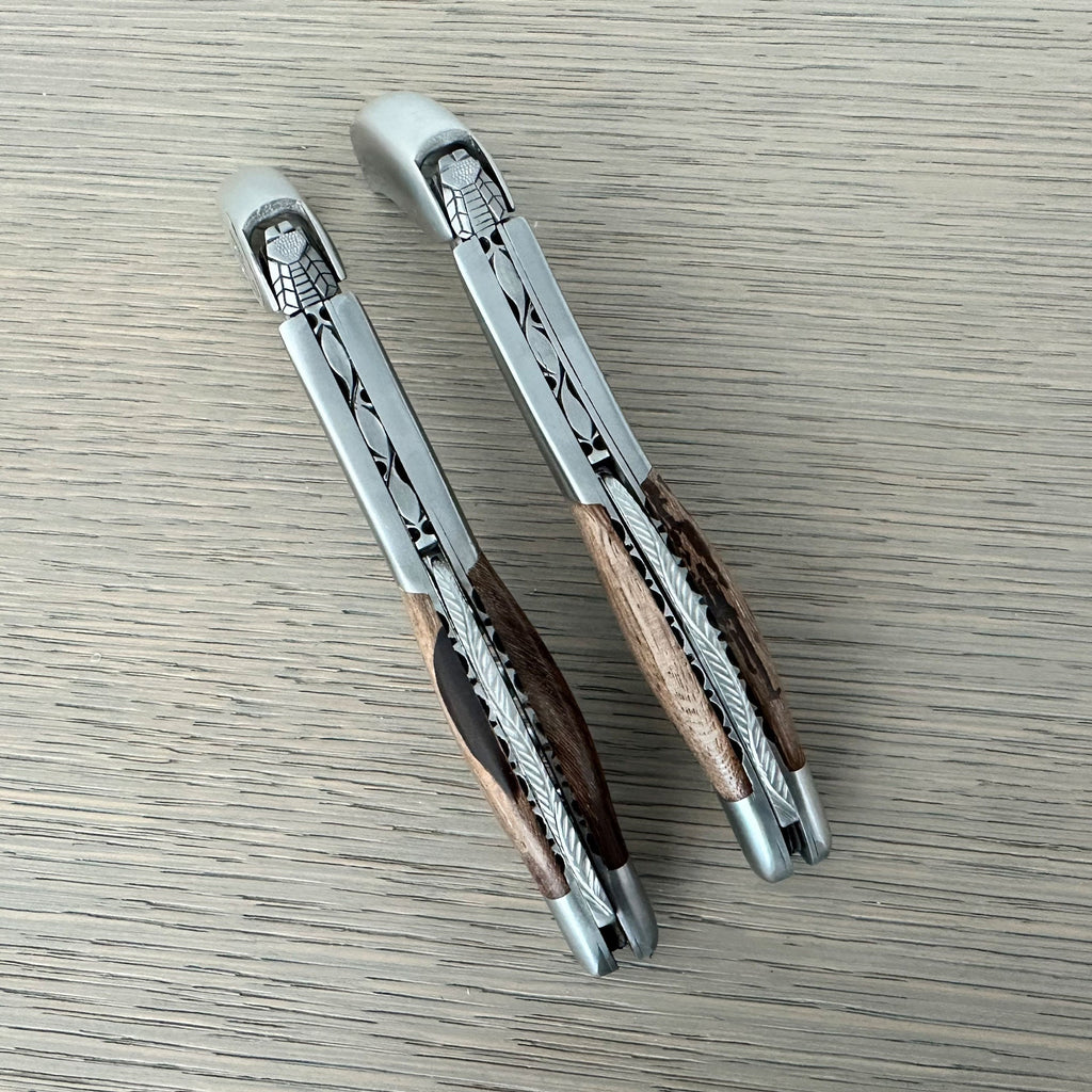 Handcrafted Sommelier DeLuxe No 6 Waiter's Corkscrew with Grapevine Wood Handle by Laguiole en Aubrac