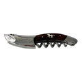 Handcrafted Sommelier Waiter's Corkscrew, Marqueterie Amourette With Inlayed Horse Handle by Laguiole en Aubrac