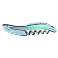Handcrafted Sommelier Waiter's Corkscrew with Green Camel Bone Handle by Laguiole en Aubrac