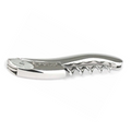 Handcrafted Sommelier Corkscrew Wine Opener with Polished Stainless Steel Handle by Laguiole en Aubrac