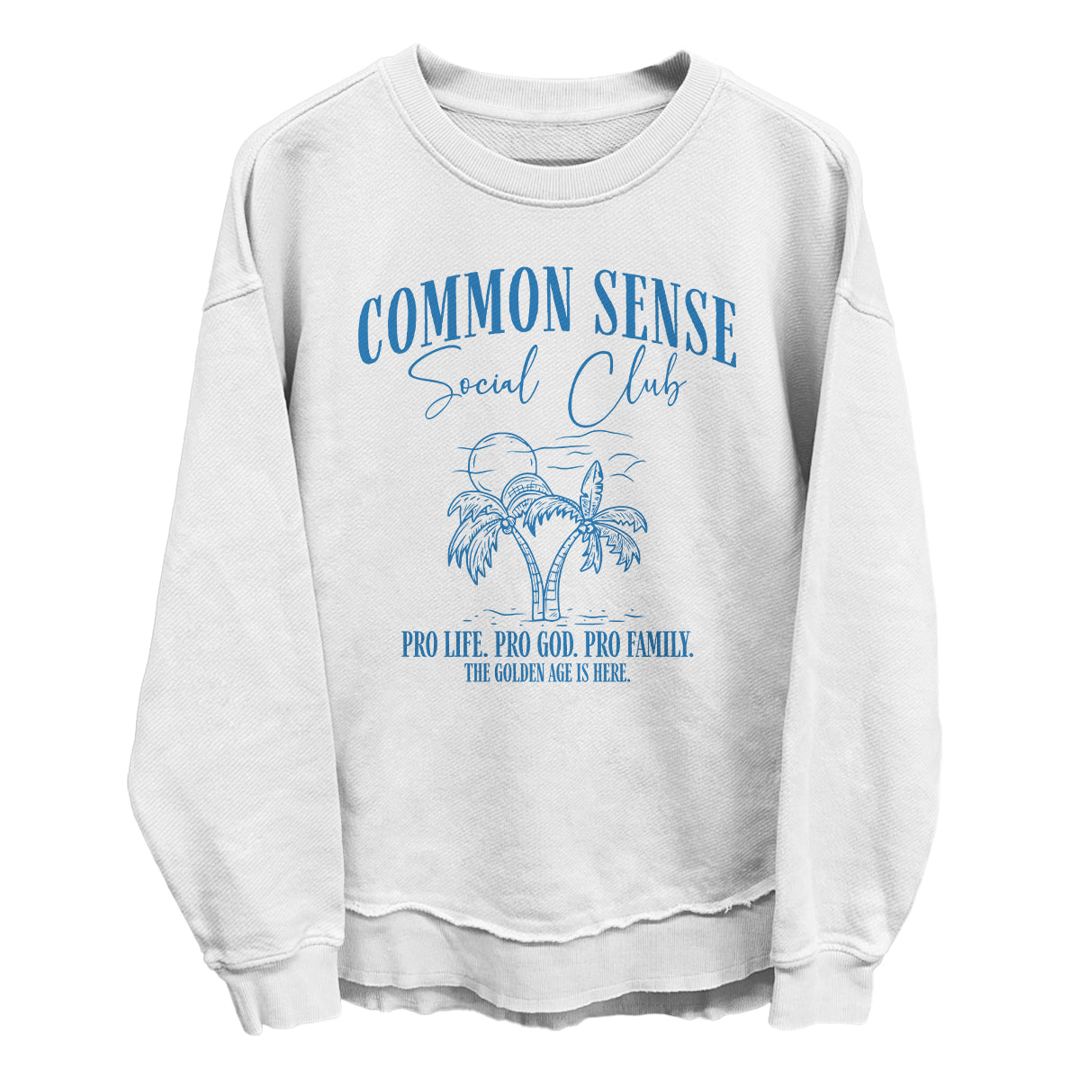 Common Sense Social Club graphic sweatshirt - apparel | Relic & Reel