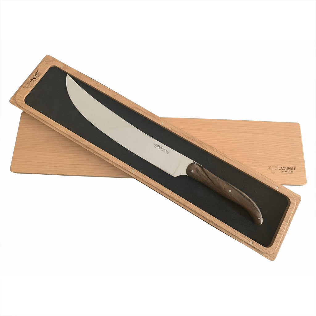 Laguiole en Aubrac Champagne Saber with Ziricote Wood Handle