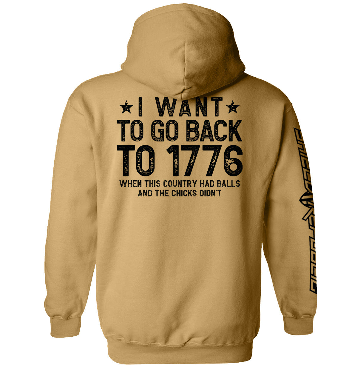 I Want To Go Back To 1776 - Hoodie by Shield Republic | Relic & Reel