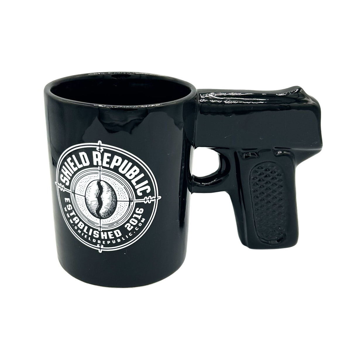Coffee So Strong It's Got Recoil Sidearm Sipper - Ceramic Mug | Relic & Reel