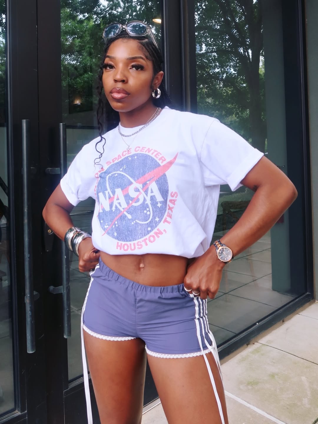 90'S Nasa Vintage White T-Shirt