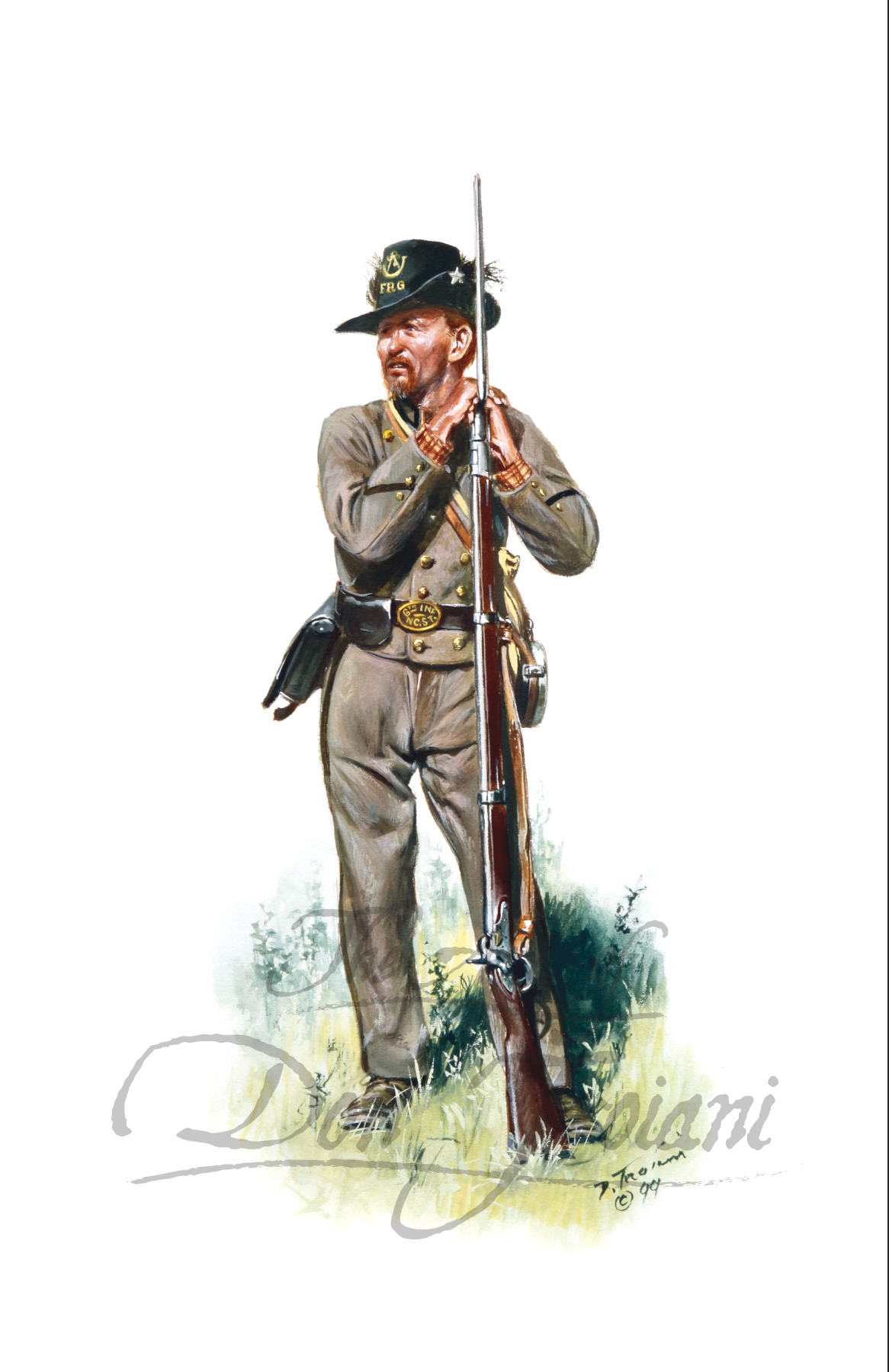 6th North Carolina, Flat River Guards Company B, 1861