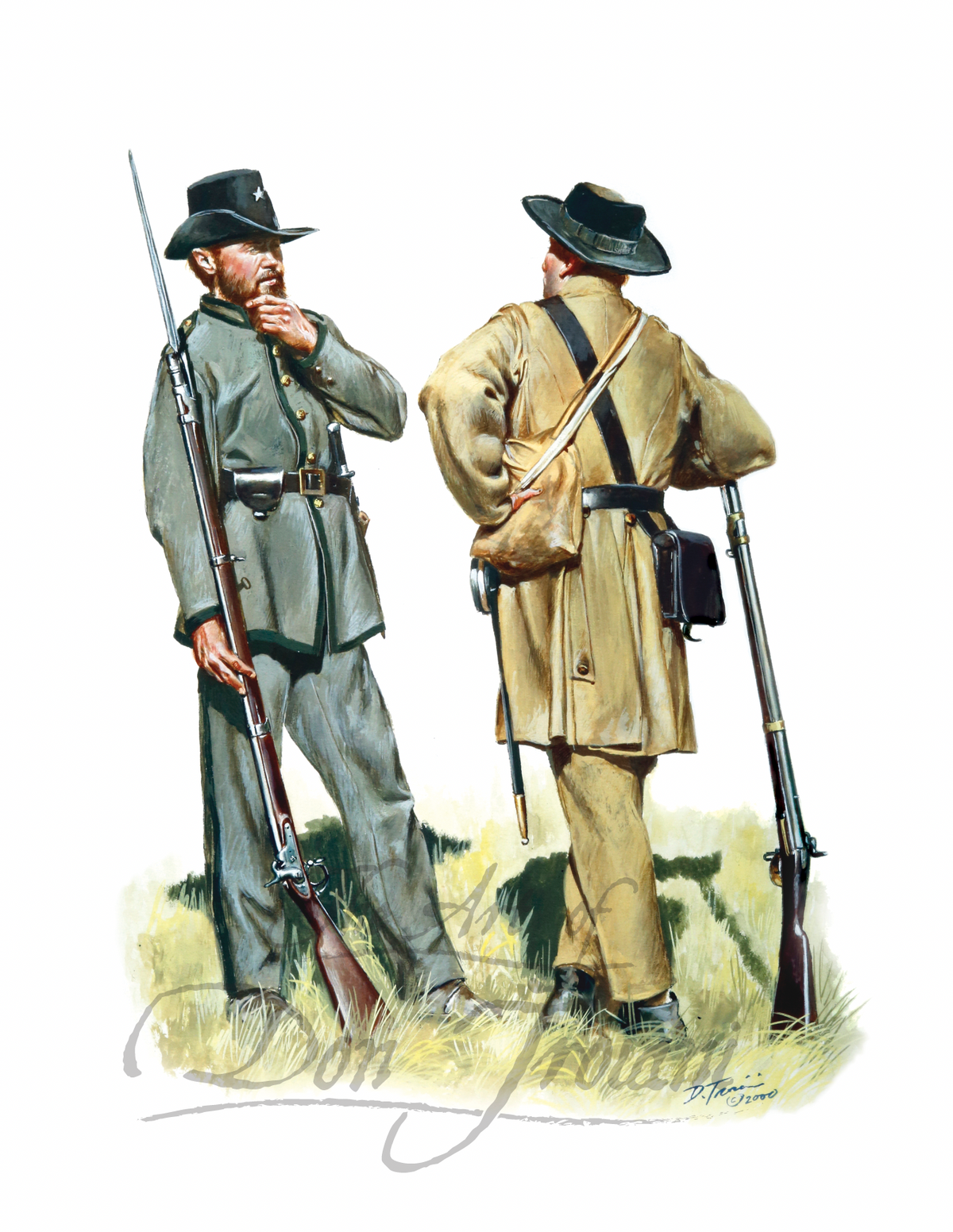 6th Texas Company C, Travis Rifles